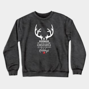 reindeer Crewneck Sweatshirt